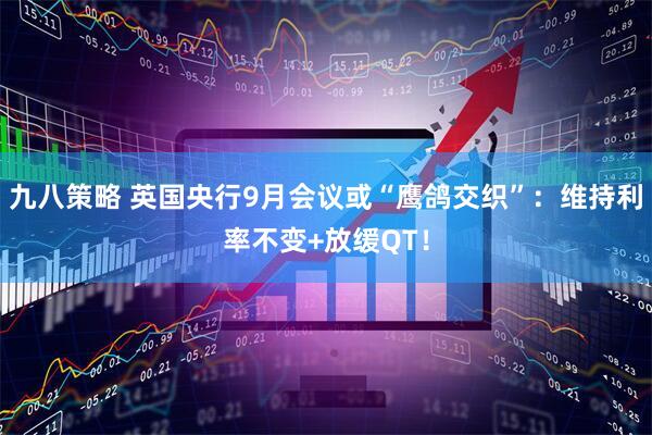 九八策略 英国央行9月会议或“鹰鸽交织”：维持利率不变+放缓QT！